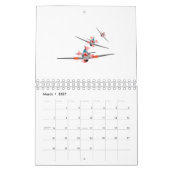 犬のけんか カレンダー (3月 2027)