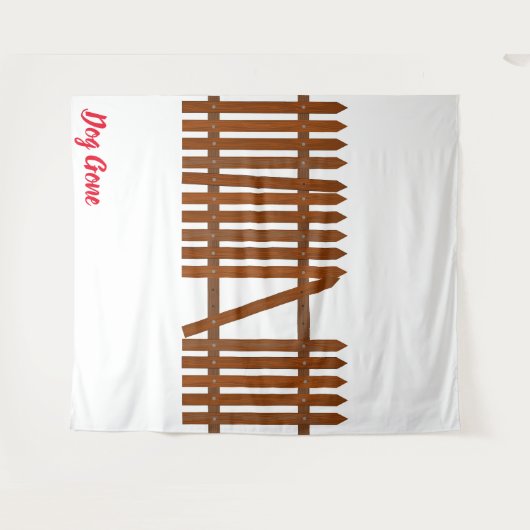 犬のごとく タペストリー (正面(横))