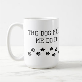 犬のしわざです コーヒーマグカップ