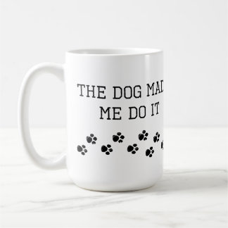 犬のしわざです コーヒーマグカップ