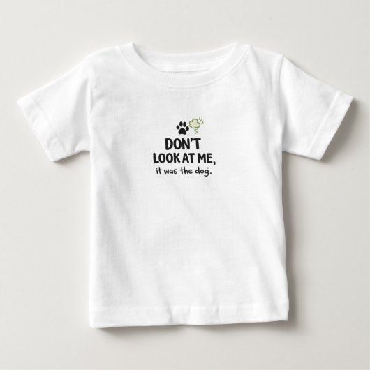 犬のせいにしといて Tシャツ (正面)