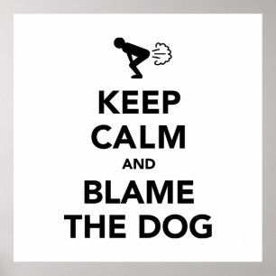 犬のせいにしろ ポスター