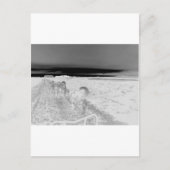 犬のそり ポストカード (正面)