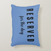 犬のために予約されている アクセントクッション (正面(垂直))