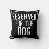 犬のために予約されている クッション (正面)