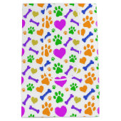 犬のために ミディアムペーパーバッグ (裏面)