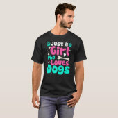 犬のためのもの 愛犬家女子の為のグッズ Tシャツ (正面フル)