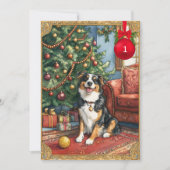 犬のためのクリスマス12日間の1日目 シーズンカード (正面)