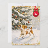 犬のためのクリスマス12日間の12日目 シーズンカード (正面)