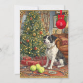 犬のためのクリスマス12日間の3日目 シーズンカード (正面)