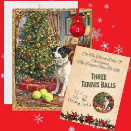 犬のためのクリスマス12日間の3日目 シーズンカード