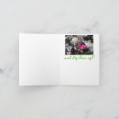 犬のためのハッピーバースデー カード (内部)