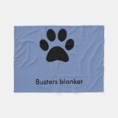 犬のためのフリースブランケット フリースブランケット (正面(横))