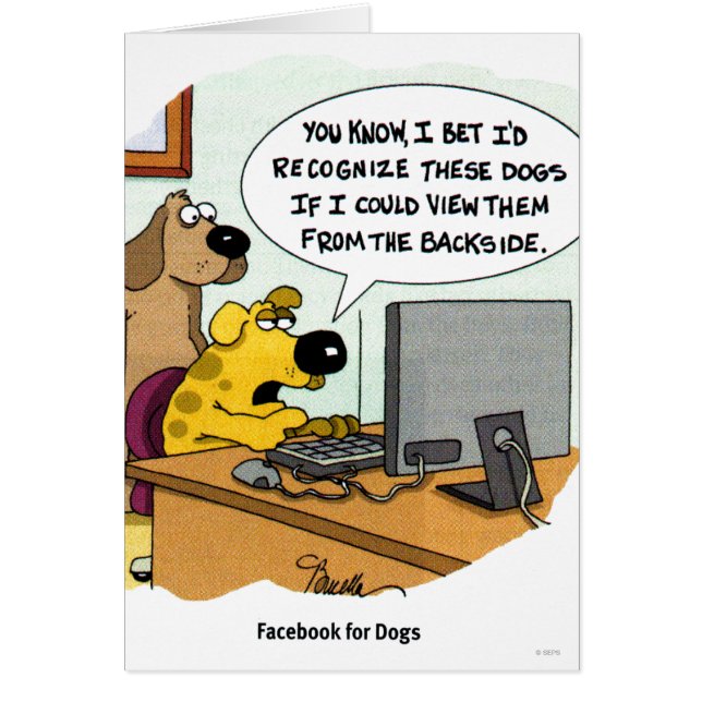 犬のためのFacebook (正面)