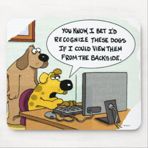 犬のためのFacebook マウスパッド