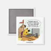 犬のためのFacebook マグネット (正面/裏面)