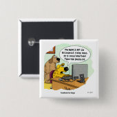 犬のためのFacebook 缶バッジ (正面&裏面)