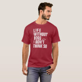 犬のない生命 Tシャツ (正面フル)