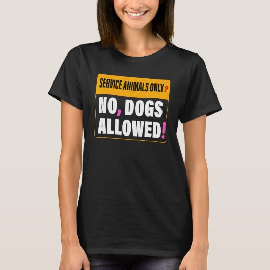 犬のみ使用アパレルを提供する動物 Tシャツ (正面)