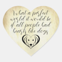 犬のような可愛いハートパーフェクト・ワールド