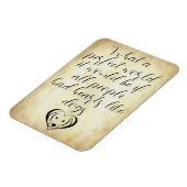 犬のような可愛いハートパーフェクト・ワールド マグネット (左側)