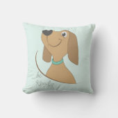 犬のような クッション (正面)