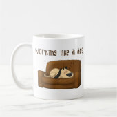 犬のように働くこと コーヒーマグカップ (左)