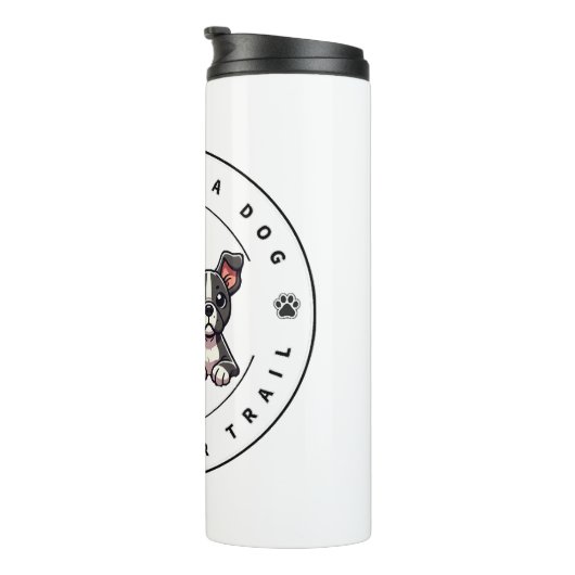 犬のように生きて跡を残す タンブラー (回転右)