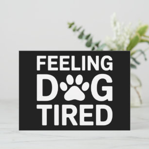 犬のように疲れた 招待状