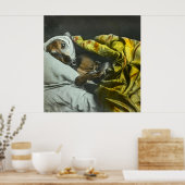 犬のように病気のヴィンテージ魔法ランタンスライド ポスター (キッチン)