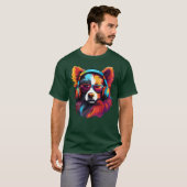 犬のアバター Tシャツ (正面フル)