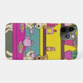 犬のアフタヌーンティー Case-Mate iPhoneケース (裏面(横))