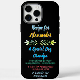 犬のアレクサンダーのための心からのレシピ iPhone 16 PRO MAXケース