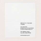 犬のイラストレーション |アストロターフ 名刺 (内部フラット)