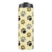 犬のエレガントペットのクリーム タンブラー (正面)