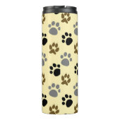 犬のエレガントペットのクリーム タンブラー (裏面)