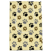 犬のエレガントペットのクリーム ミディアムペーパーバッグ (正面)