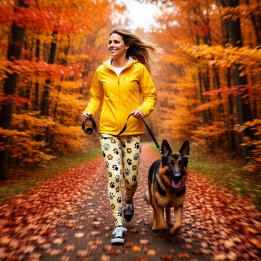 犬のエレガントペットのクリーム レギンス