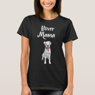 犬のオーナーギフトドッグマムボクサーおもしろい犬 Tシャツ