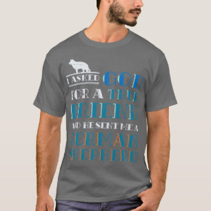 犬のオーナーギフトペット動物ドイツの羊飼い Tシャツ