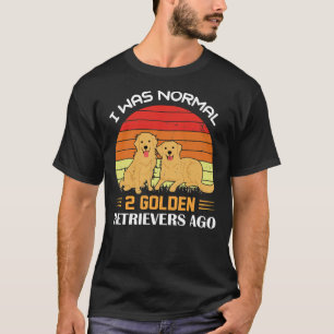 犬のオーナーゴールデンレトリバー Tシャツ