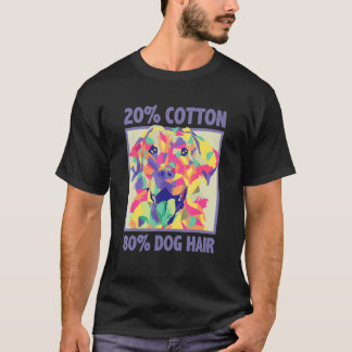 犬のオーナーペットアニマルファン犬が子犬を育てる Tシャツ