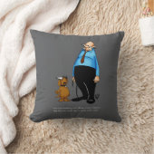 犬のオーナーユーモアのあるの贈り物 クッション (ブランケット)