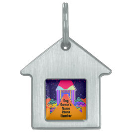 犬のオーナー名の個人設定 ペットネームタグ