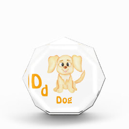 犬のカスタマイズABC: 文字D - 名前を追加 フォトブロック