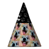 犬のカスタム写真誕生日パーティーハット パーティーハット (右)