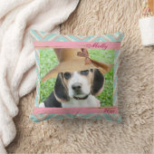 犬のカスタム写真 クッション (ブランケット)