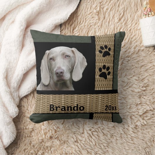 犬のカスタム クッション (ブランケット)
