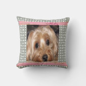 犬のカスタム クッション (正面)