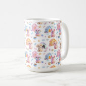 犬のカドル コーヒーマグカップ (正面右)